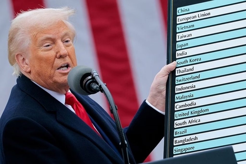 o tarifaço de Donald Trump 2